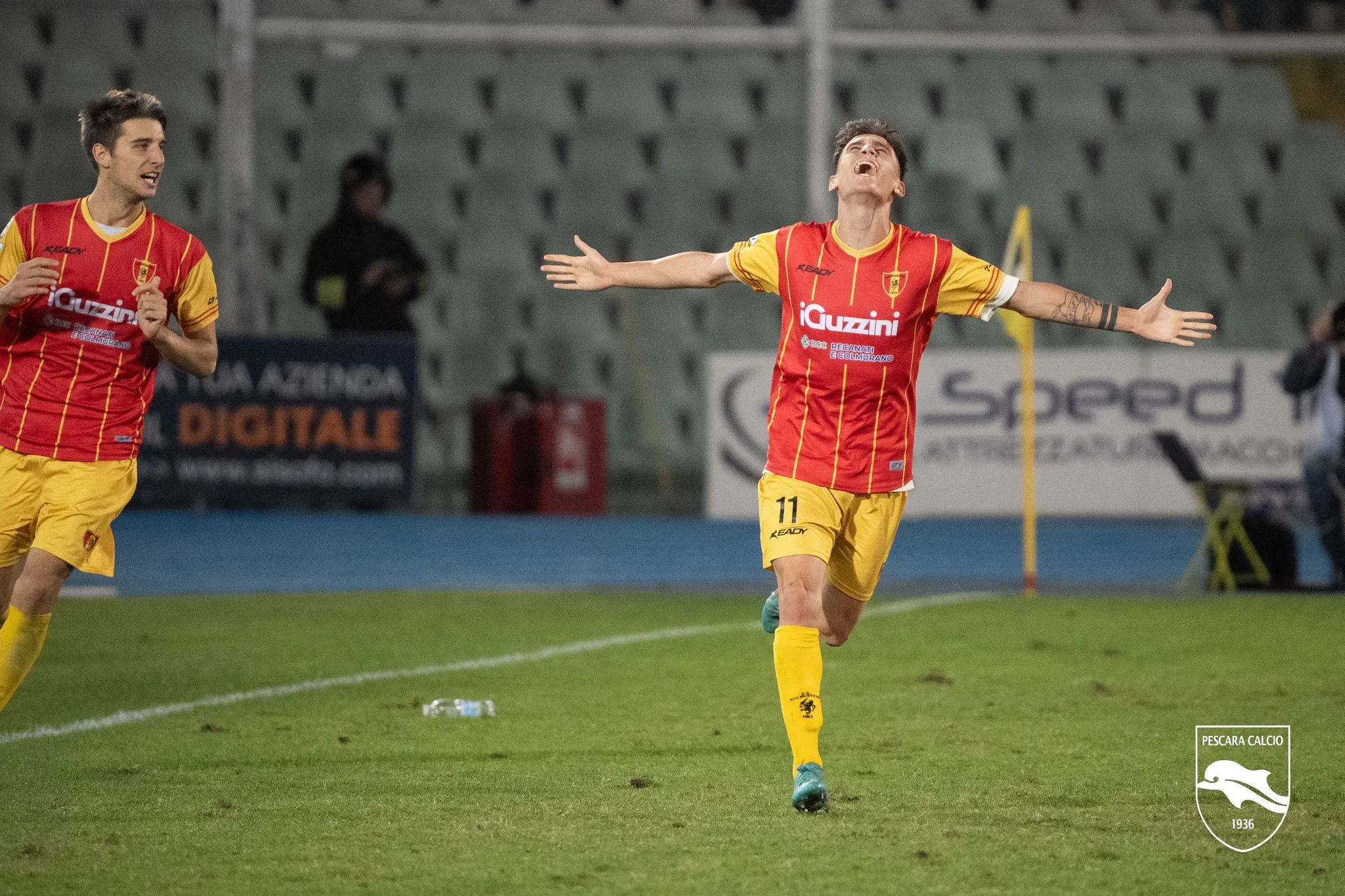 Stende il Pescara e guarda 