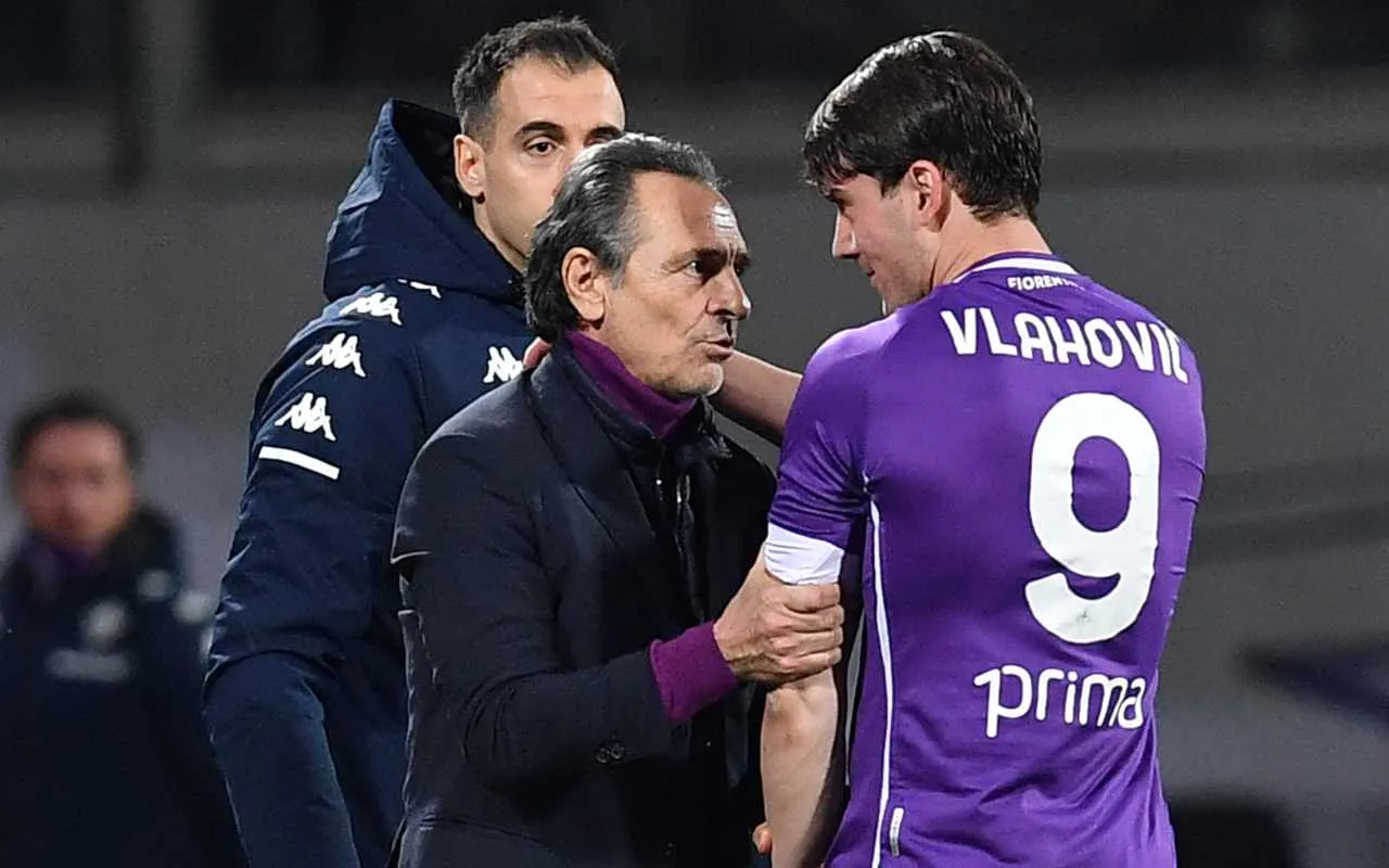 Prandelli: “Vlahovic? Mi sembra triste, in nazionale è diverso. Su Allegri vi dico che…”
