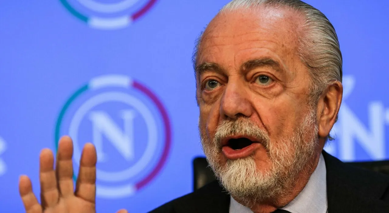 De Laurentiis contro tutti, anche Sky nel mirino: “Con voi non può parlare, con voi no” – [IL VIDEO]