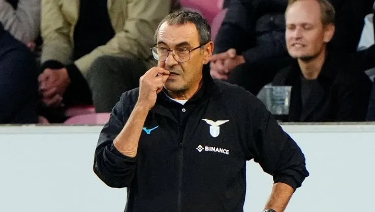 Lazio, battibecco Sarri-Marcolin: 'Scusa ma mi scappa da ridere. Il Barcellona ha vinto...'