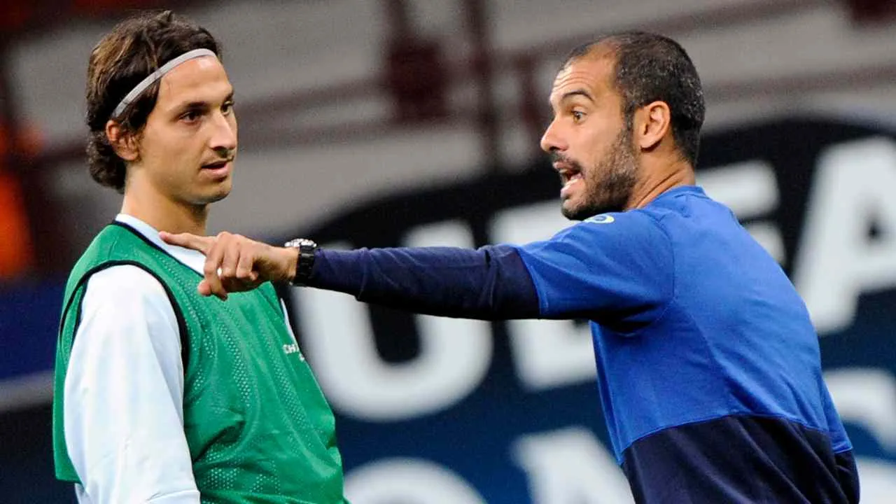 Ibra su Guardiola: “E’ stato un codardo, quando ci siamo incrociati in un derby…”