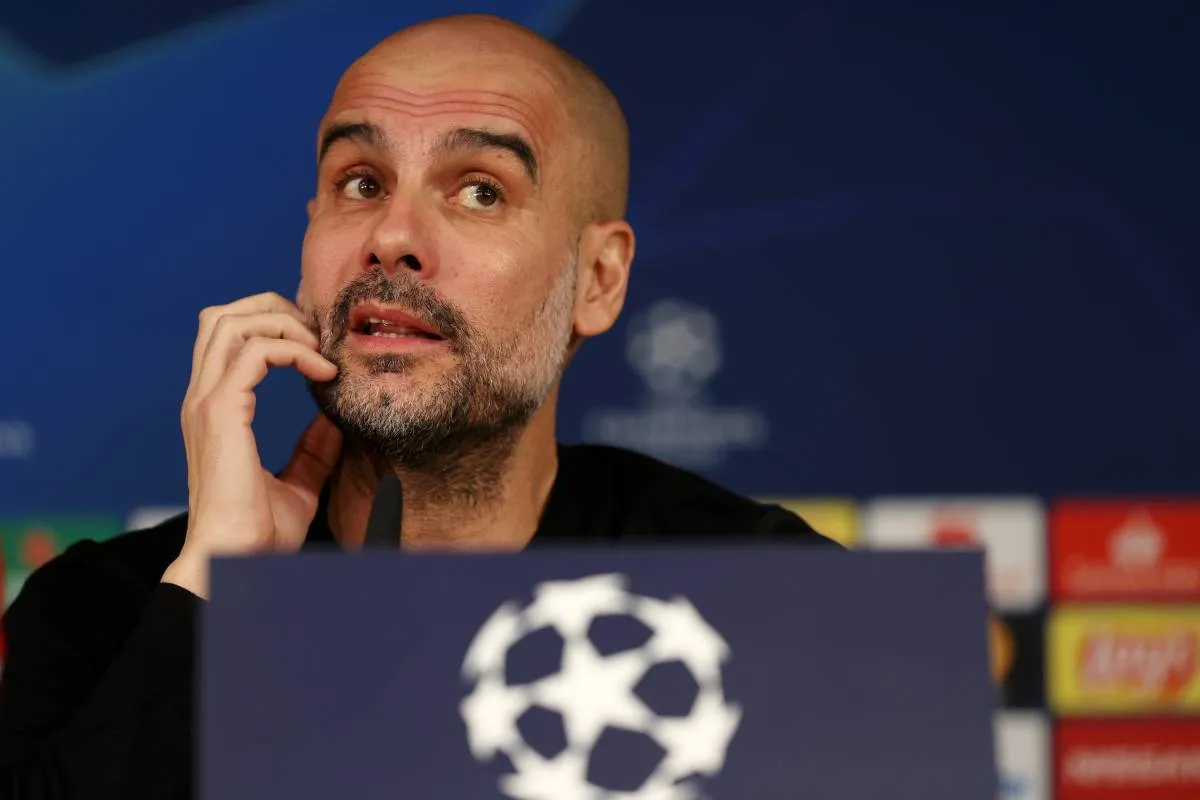 Guardiola ride, poi avvisa: “Non è mai facile affrontare un’italiana in finale perché…”
